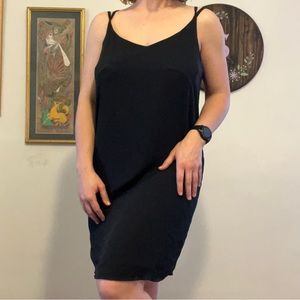 Little Black Slip Dress
